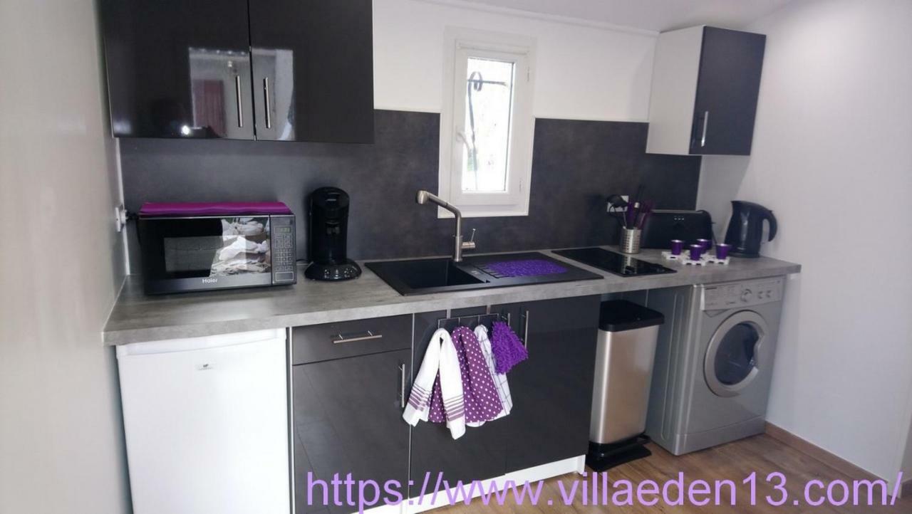 3 indépendants dans villa avec piscine terrasse, jardin, parking clos, wifi Meyreuil Exterior foto